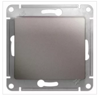 Schneider Electric Glossa Платина Переключатель 1-клавишный схема6, 10AX, механизм IP20 скрытая установка GSL001261