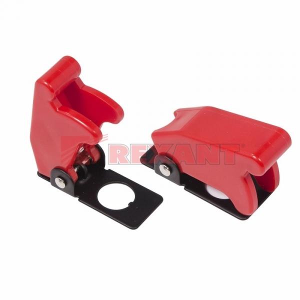 Защитная крышка для тумблеров типа KN и ASW  красная  (SAC-01)  REXANT 36-4650