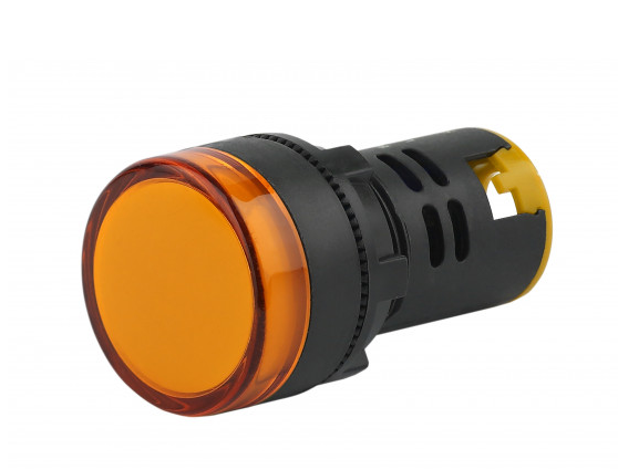 ЭРА Лампа AD22DS(LED)матрица d22мм желтый 12В AC/DC (10/1000/12000)