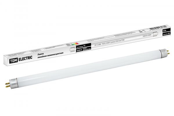 Люминесцентная лампа TDM  T4   8Вт  230В  6500К  G5