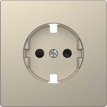 Schneider Electric  MERTEN  D-Life  Сахара  Центральная Накладка для механизма розетки MTN2330-6033