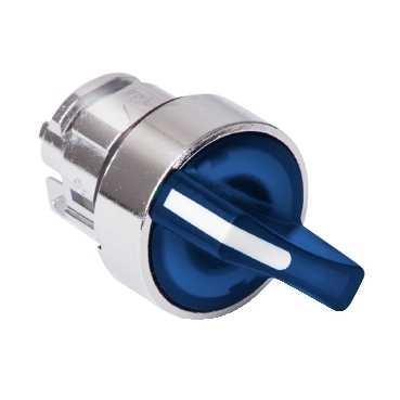 Головка для переключателя 22мм, синяя с диодной подсветкой  Schneider Electric ZB4BK1263