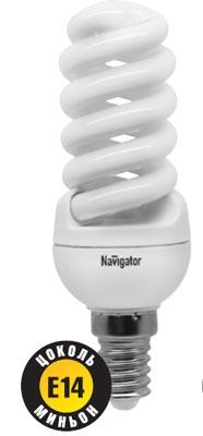 Компактная люминесцентная лампа Navigator NCLP-SF-11-827-E14 11Вт Pro  94 098