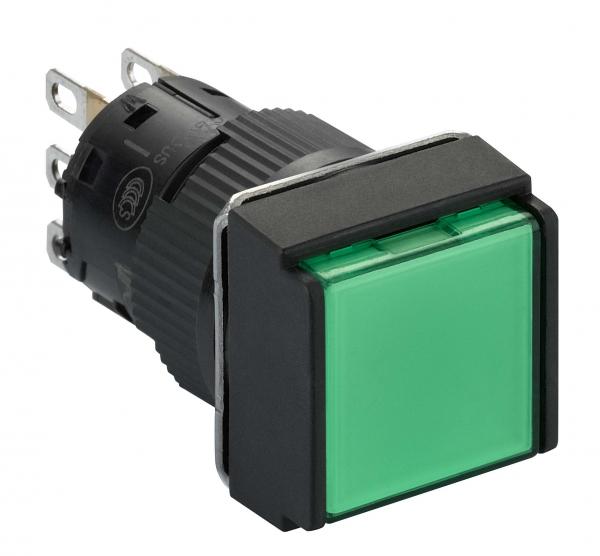 Кнопка с подсветкой Schneider Electric НО НЗ 12V XB6ECW3J1P