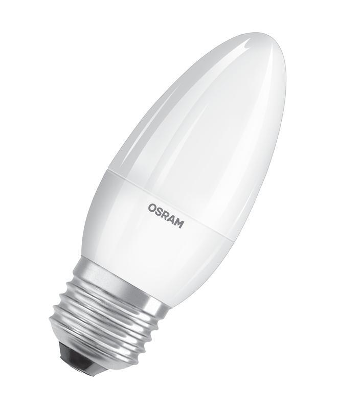 Лампа светодиодная LED Value LVCLB75 10SW/865 свеча матовая E27 230В 10х1 RU OSRAM 4058075579590