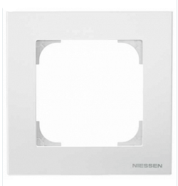 ABB  SKY Альпийский Белый Рамка 1-местная /2CLA857100A1101/
