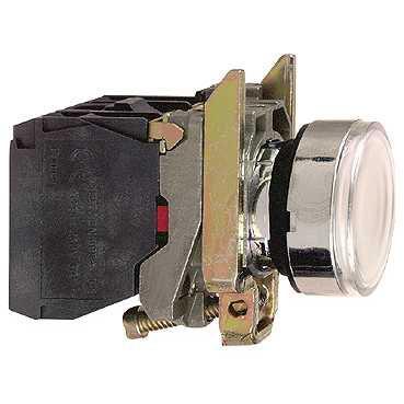 Кнопка Schneider TE-IMCI XB4BW31M5   22мм 230-240Вс возвр.с подсв.