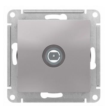 Schneider Electric AtlasDesign Алюминий  Коннектор TV антенна, механизм ATN000393