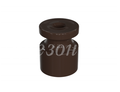 МезонинЪ Изолятор универсальный пластиковый, цвет - коричневый  GE30025-04 (замена  на GE70017-04)
