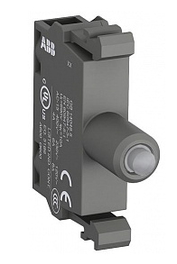 Патрон ABB MLBL-01G со встроенным светодиодом зеленый 24В AC/DC /1SFA611621R1012/