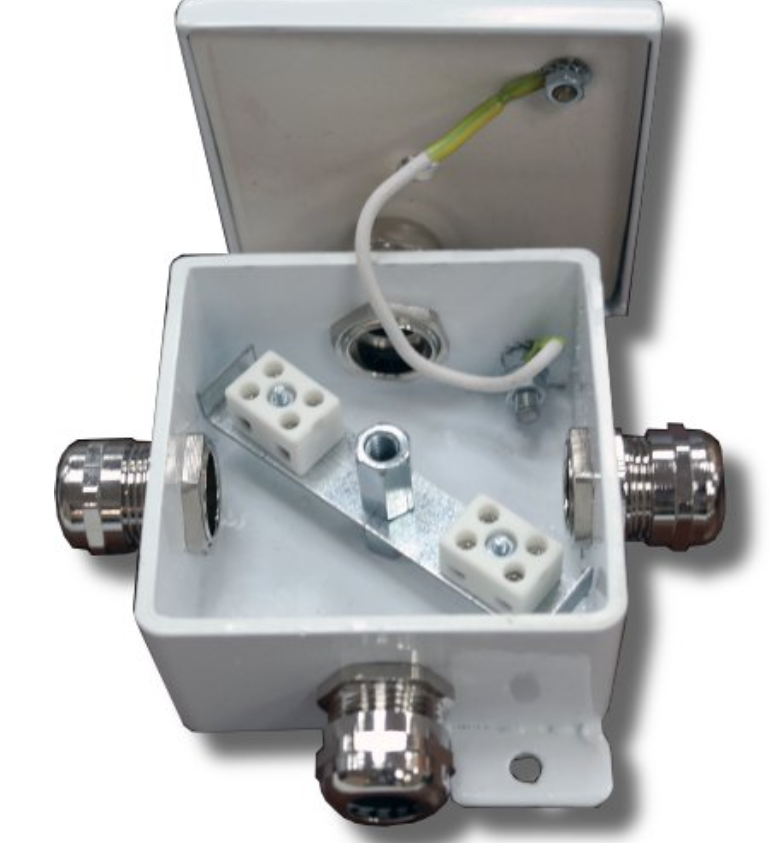 Коробка монтажная огнестойкая четыре ввода  КМ-О (4к)-IP66
