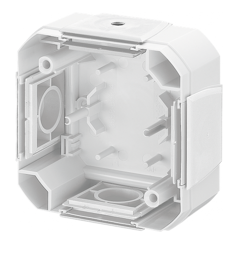 Коробка накладного монтажа ABB Variant+ с четырьмя вводами белый