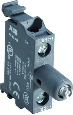 ABB Патрон MLBL-01BG со встроенным светодиодом зеленый 24В AC/DC для боксов /1SFA611621R2012/