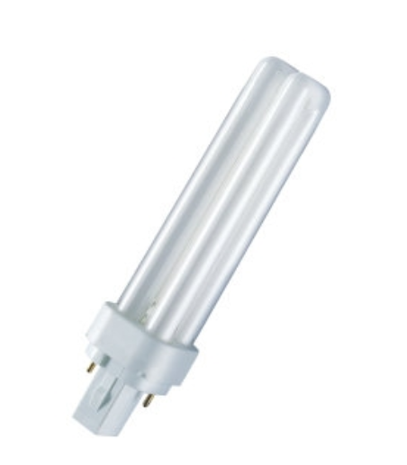Компактная люминесцентная лампа Osram DULUX D 13W/830 G24D-1 10X1