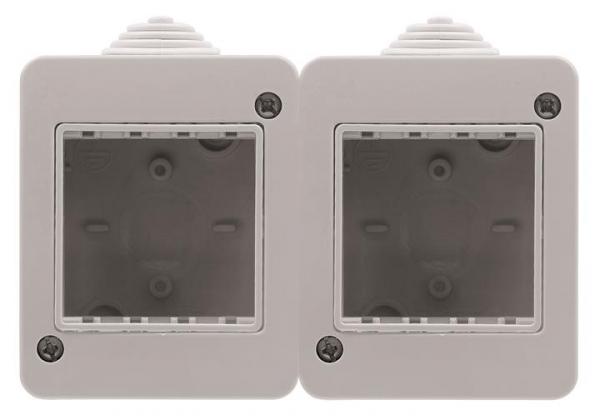 ABB  Zenit/Stylo  Коробка IP40 открытой установки на 4 модуля /N3292.1//2CLA329210N1101/