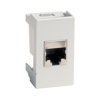 DKC  VIVA  Розетка  Серый  Розетка RJ-45 кат.5E,,1 модуль, 45138