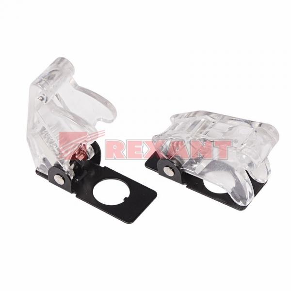 Защитная крышка для тумблеров типа KN и ASW  прозрачная  (SAC-01)  REXANT 36-4653