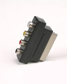 Переходник REXANT Scart - 4RCA #Sp+4Rs-D-0 17-1061