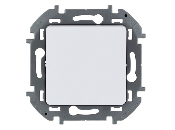 Legrand INSPIRIA Белый Кнопка IP20 скрытая установка 673690