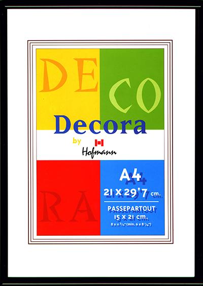Фоторамка Hofmann 45-N 24х30 Decora, черная