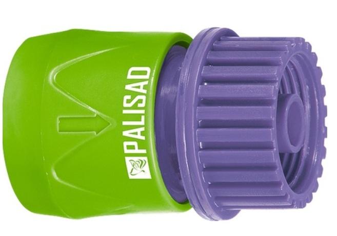 Соединитель PALISAD пластмассовый быстросъемный, внутренняя резьба  3/4", аквастоп//  66170