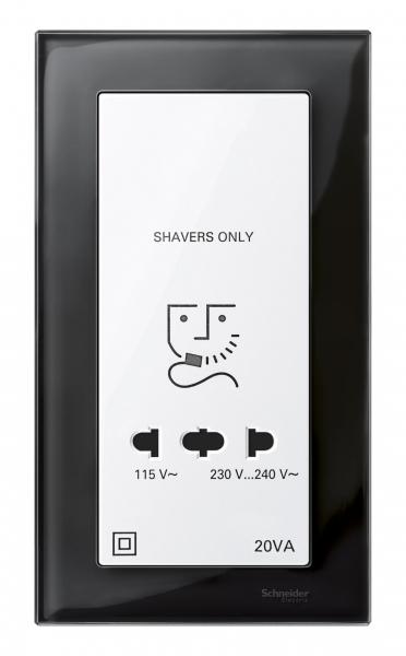 Schneider Electric Merten  Белый  Плата центральная роз. для электробритвы  (кратно 10) MTN213619
