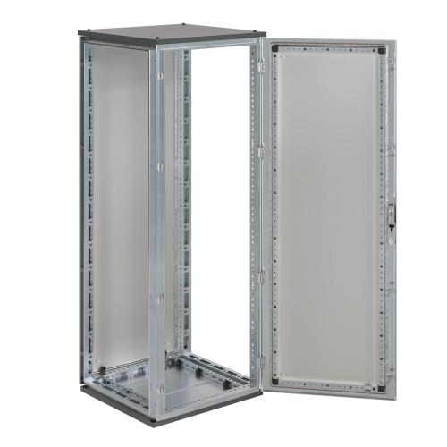 Шкаф напольный CQE ЭМС с дверью и задней панелью ВхШхГ 2000x800x600 мм