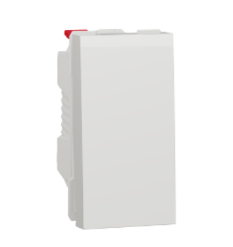 Schneider Electric Unica Modular Белый Выключатель 1-клавишный  схема 1, 10 AX, 250 В, 1 модуль