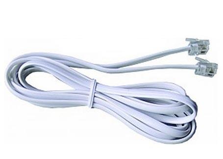 Телефонный удлинитель 1,5м белый BLACKMOR TE1.5 евро #Ep+EP-1.5