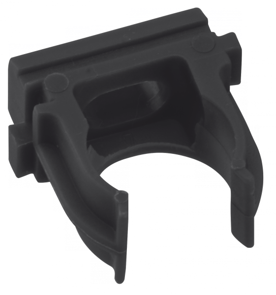 Крепеж-клипса черная d20мм  (10шт.) Plast EKF PROxima