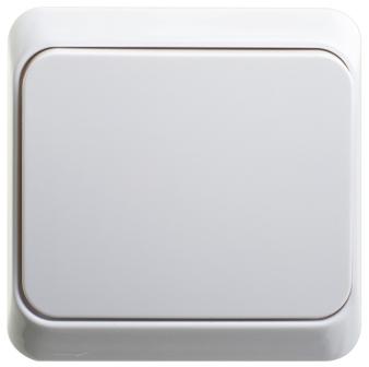 Schneider Electric  ЭТЮД  Белый  Выключатель-кнопка 1-клавишный открытая установка KA10-001B