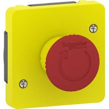 Schneider Electric Mureva Styl  Желтый Выключатель механизм аварийный с поворотным рычажком 3А IP55 MUR35053
