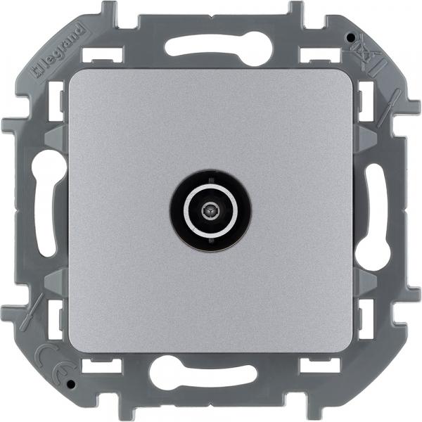 Legrand INSPIRIA Алюминий Розетка TV звезда IP20 скрытая установка 673852