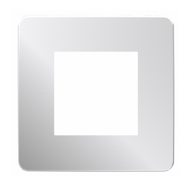 Schneider Electric Unica NEW Studio Metal Хром/Антрацит Рамка 1-местная NU280256
