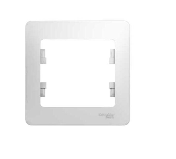 Schneider Electric Glossa  Белый Рамка 1-местная IP20 скрытая установка GSL000101