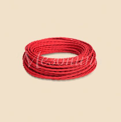МезонинЪ  Красный  Провод витой ПВХ 2х1,5  (бухта 50м) GE70141-06