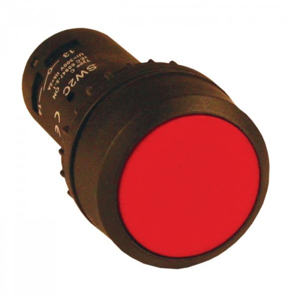 Кнопка EKF SW2C-11, красная