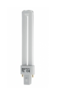 Компактная люминесцентная лампа Osram DULUX S 9W/827 G23