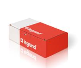Коробка напольная 16м серая 50мм с крышкой под ковровое покрытие Legrand 088070