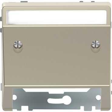 Schneider Electric  MERTEN  D-Life  Сахара  Центральная Накладка наклонная MTN4540-6033