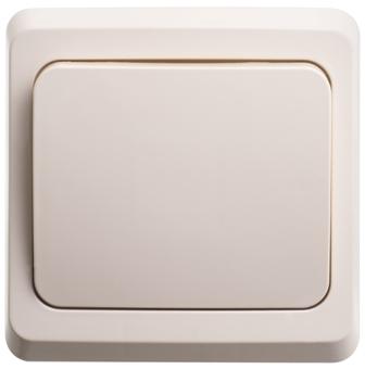 Schneider Electric Этюд  Крем  Переключатель 1-клавишный скрытая установка BC10-004K