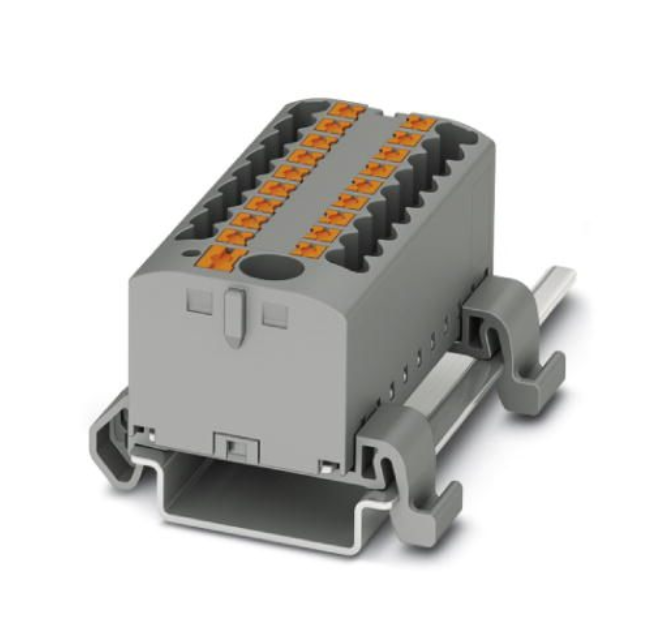 Блок распределительный PTFIX 6/12X2,5-NS35A GN