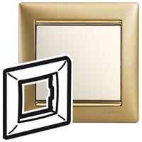 Legrand Valena  Матовое Золото Рамка 1-местная /770301