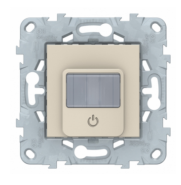 Schneider Electric Unica NEW Бежевый Датчик движения с выключателем 10А NU552544