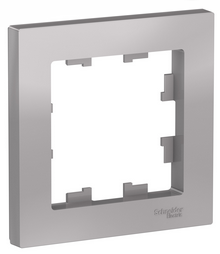 Schneider Electric AtlasDesign Алюминий Рамка 1-местная ATN000301