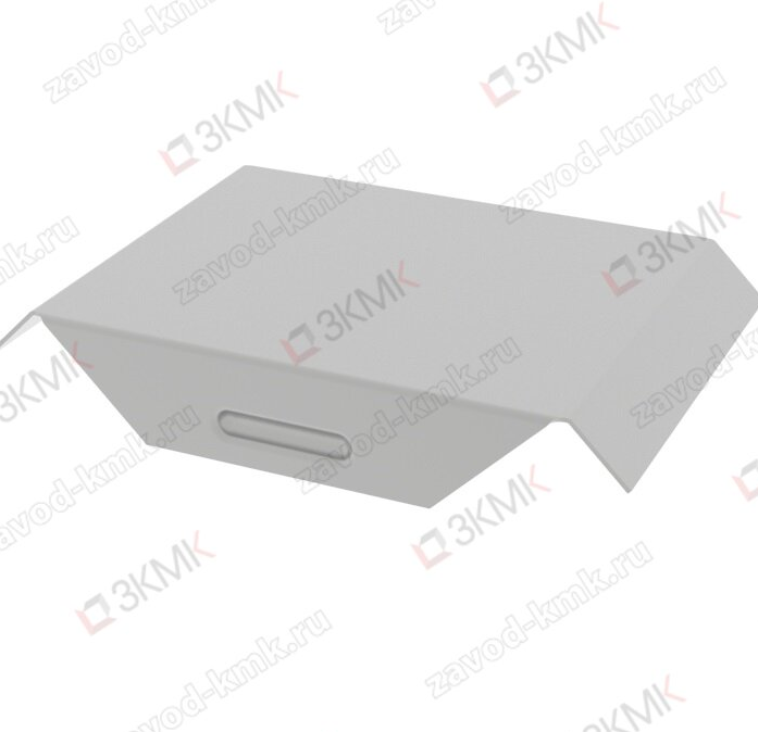 Крышка вертикальная наружная KUVN 90 100x50 S=0.7 ЗКМК 004771