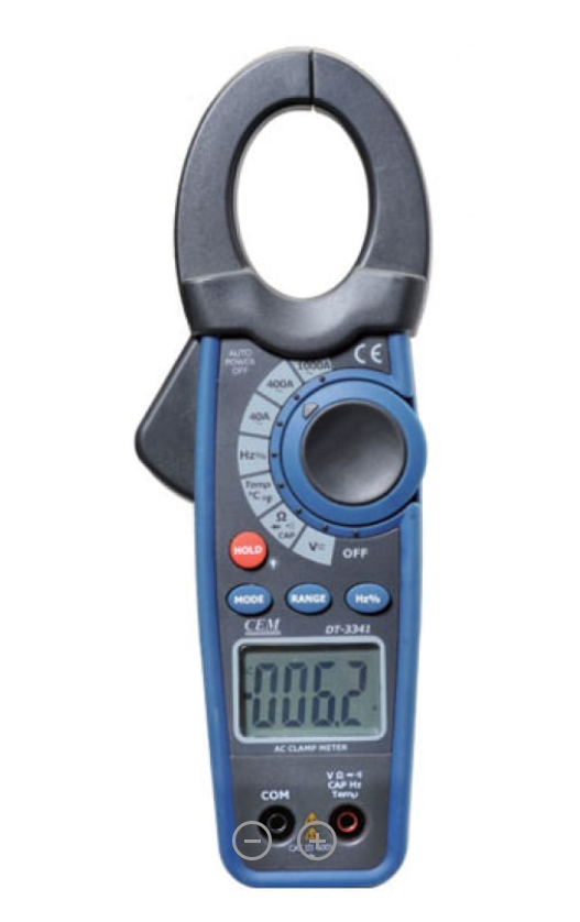 Токовые клещи СЕМ DT-3340 480373