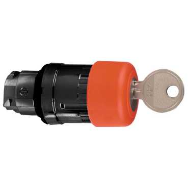 Головка аварийной кнопки Schneider Electric ZA2BS944, с ключом, возврат