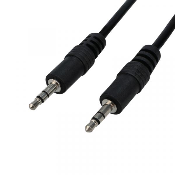 Шнур  3.5мм  штекер стерео - 3.5мм  штекер стерео  0.5М  REXANT 17-4100