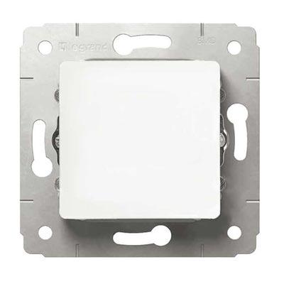Legrand  Cariva  Белый Переключатель механизм 1-клавишный 10АХ скрытая установка IP20 /773657